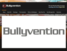 Tablet Screenshot of bullyvention.com